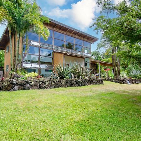 Jungle Haven Ocean Front Eco Villa On Fruit Farm Pahoa المظهر الخارجي الصورة