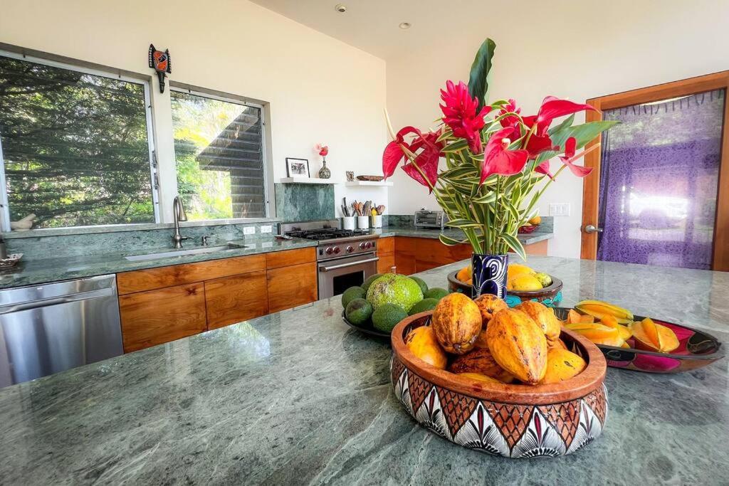 Jungle Haven Ocean Front Eco Villa On Fruit Farm Pahoa المظهر الخارجي الصورة