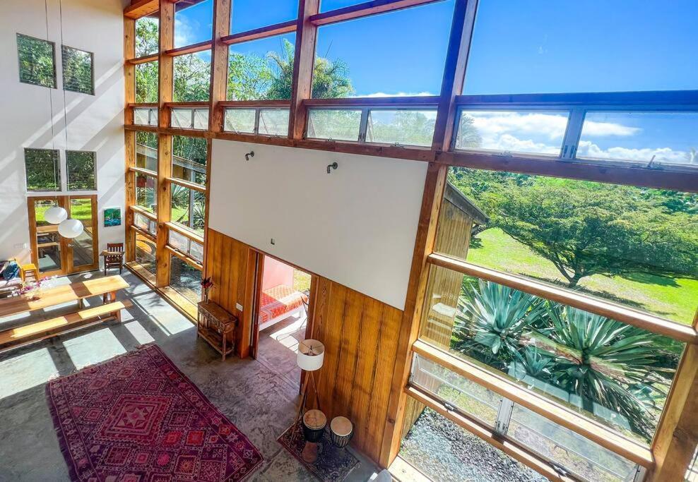 Jungle Haven Ocean Front Eco Villa On Fruit Farm Pahoa المظهر الخارجي الصورة