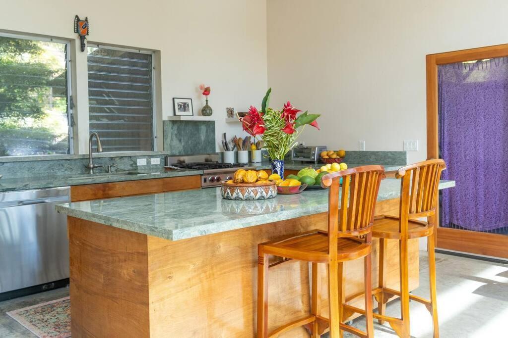 Jungle Haven Ocean Front Eco Villa On Fruit Farm Pahoa المظهر الخارجي الصورة
